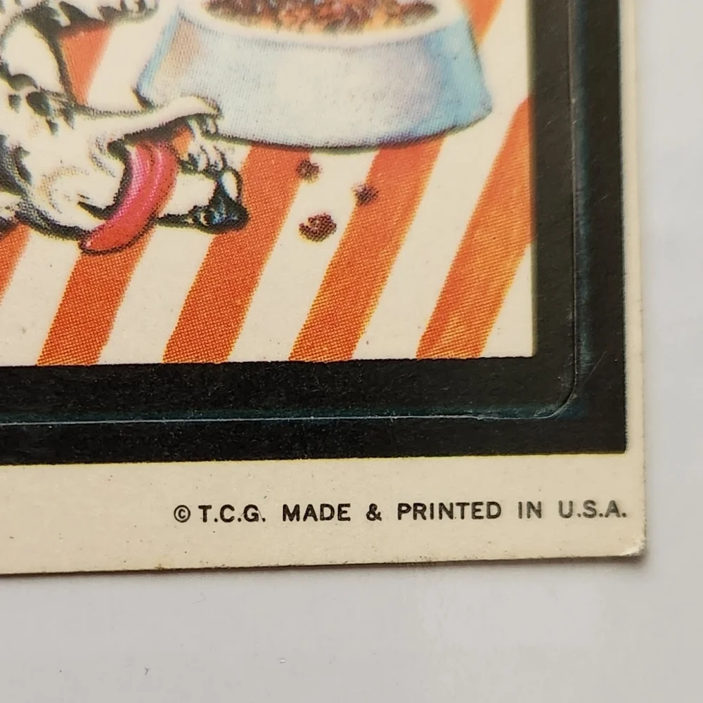 🐕 Vintage 1973 Wacky Packages Sticker - 